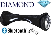Товары для одностраничников - Гироскутер Smart Balance Diamond чёрный 6.5 дюймов