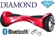 Товары для одностраничников - Гироскутер Smart Balance Diamond красный 6.5 дюймов