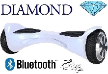 Товары для одностраничников - Гироскутер Smart Balance Diamond белый 6.5 дюймов