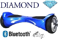Товары для одностраничников - Гироскутер Smart Balance Diamond синий 6.5 дюймов