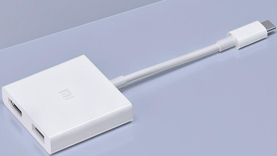 Зарядные устройства Xiaomi - Многофункциональный адаптер Xiaomi USB-C-HDMI
