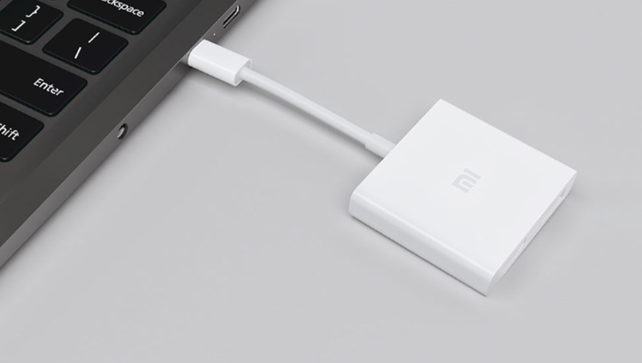 Зарядные устройства Xiaomi - Многофункциональный адаптер Xiaomi USB-C-HDMI