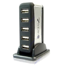 Зарядные устройства и кабели - USB HUB на 7 портов с адаптером