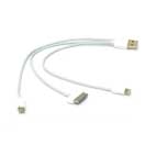 Зарядные устройства и кабели - Универсальный USB кабель Micro USB Lightning