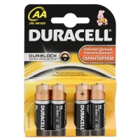 Батарейки и аккумуляторы - Комплект батареек Duracell Basic AA LR6/MN1500