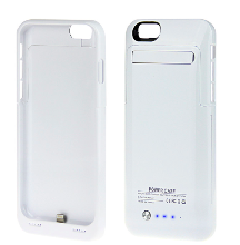 Чехлы-аккумуляторы - Чехол-аккумулятор для iPhone 6/6s 3800 mAh белый