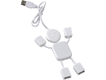 Зарядные устройства и кабели - USB Hub на 4 порта в виде человечка