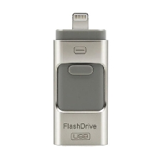 Флешки i-FlashDrive - USB i-FlashDrive OTG для iPhone и iPad 128GB серебристый
