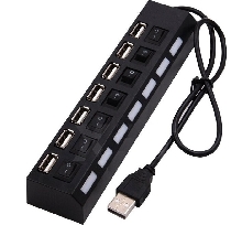 Зарядные устройства и кабели - USB HUB на 7 портов для компьютера