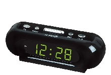 Настольные часы VST - Электронные часы VST-716 Ярко-Зелёные