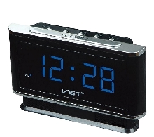 Настольные часы VST - Электронные часы VST-721 Синие