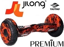 Гироскутеры 10.5 JiLong - Гироскутер JiLong SUV Premium 10.5 дюймов Самобаланс +APP Огонь