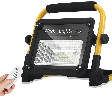 Кемпинговые фонари - Аккумуляторный прожектор Work Light 50W