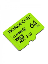 Карты памяти MicroSD - Карта памяти Borofone Micro SD Card 64GB