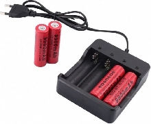 Зарядные устройства и кабели - Четверное зарядное устройство для Li-ion аккумуляторов 18650