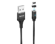 Зарядные устройства и кабели - Кабель USB HOCO U76 Fresh magnetic USB - Lightning магнитный 1.2 м