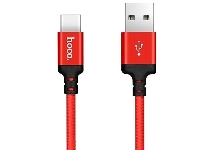 Зарядные устройства и кабели - Кабель USB HOCO X14 Times speed USB - Type-C 1 м, красный/черный