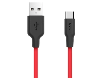 Зарядные устройства и кабели - Кабель USB HOCO X21 Silicone USB - Type-C - 1 м