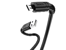 Зарядные устройства и кабели - Кабель HOCO X62 Fortune USB - MicroUSB, 2.4А, 1 м, черный