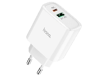 Зарядные устройства и кабели - Зарядное устройство HOCO C57A Speed charger 1xUSB + 1xUSB-C, 3A, 18W