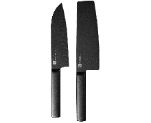 Аксессуары Xiaomi - Набор кухонных ножей Xiaomi Huo Hou Black Heat Knife Set (2 шт) HU0015