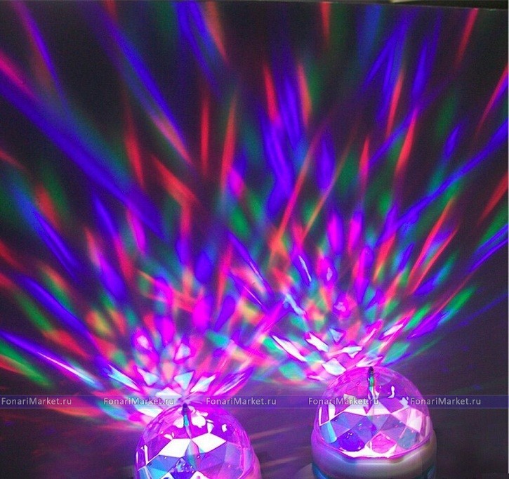 Ёлки искусственные - Лампа-цветомузыка LY-399