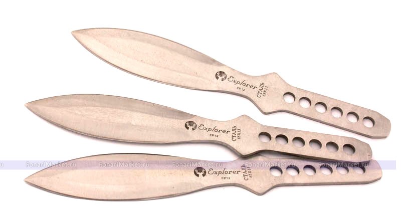 Ножи Explorer - Набор из 3 метательных ножей Explorer FP12