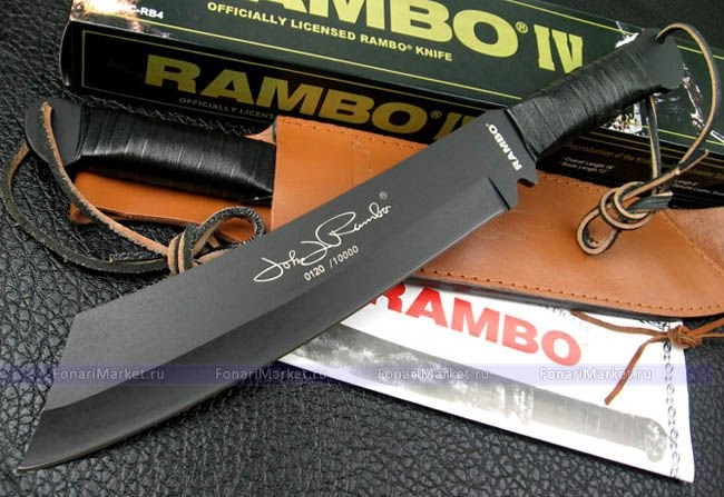Ножи Rambo - Нож Rambo IV Signature Edition