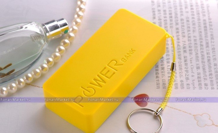 Power Bank аккумуляторы - Аккумулятор Power Bank iPower 5600 mAh желтый
