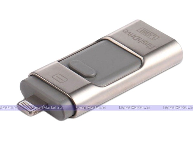Флешки i-FlashDrive - USB i-FlashDrive OTG для iPhone и iPad 64GB коричневый