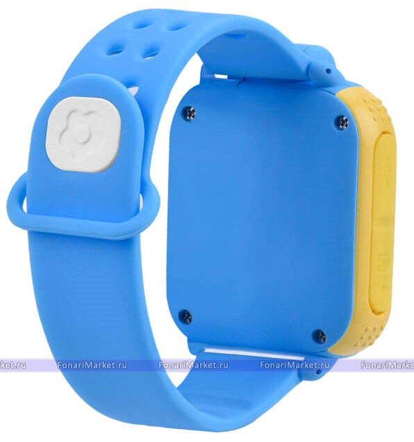 Детские часы-телефон - Детские часы-телефон Smart Baby Watch GW1000 синие