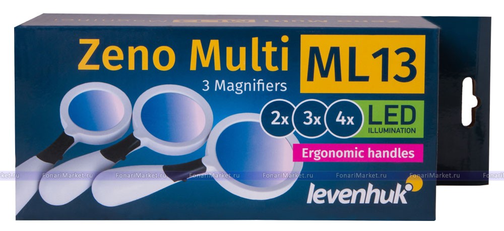 Лупы Levenhuk - Мультилупа Levenhuk Zeno Multi ML13