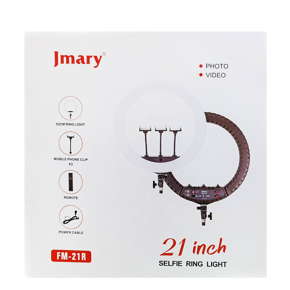 Кольцевые лампы - Кольцевая лампа Jmary FM-21R 54 см.