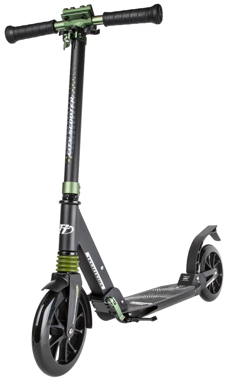 Самокаты - Самокат TechTeam City Scooter (2021) черный