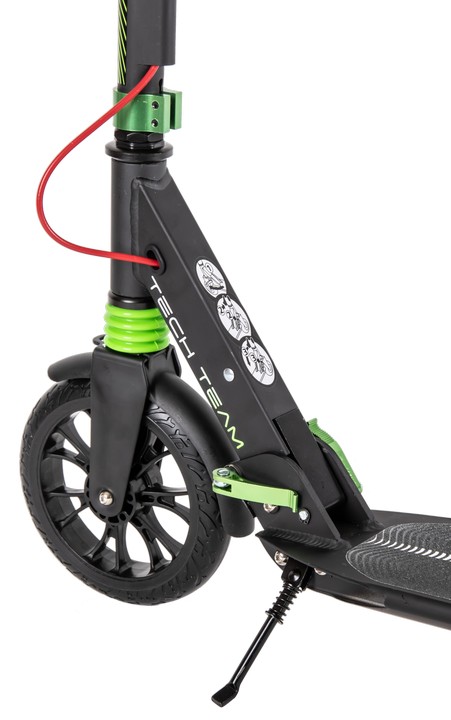Самокаты - Самокат TechTeam City Scooter Disk Brake (2022) зеленый