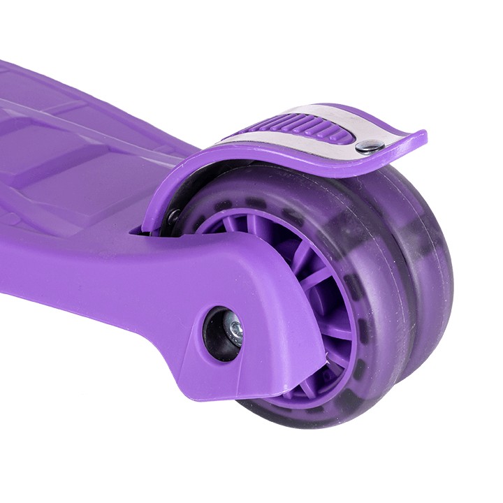 Самокаты - Трехколесный самокат TechTeam Zig Zag (2022) фиолетовый