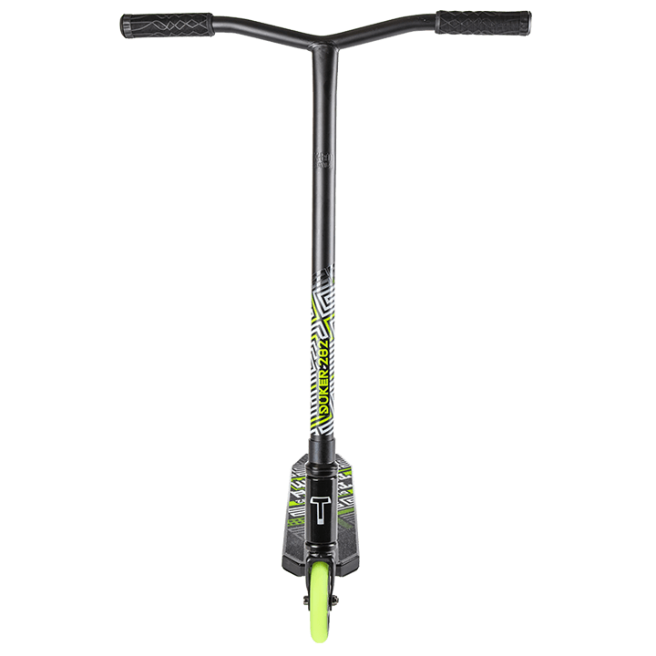 Самокаты - Трюковой самокат TechTeam Duker 202 (2022) черный-зеленый