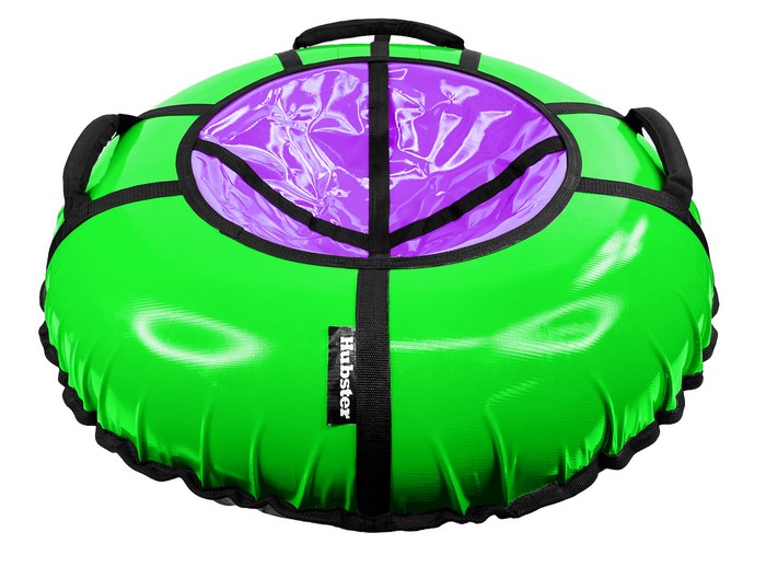 Тюбинги - Тюбинг Hubster Ринг Pro S зеленый-фиолетовый 120 см