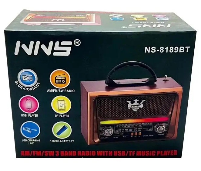 Радиоприёмники - Радиоприёмник NNS NS-8189BT