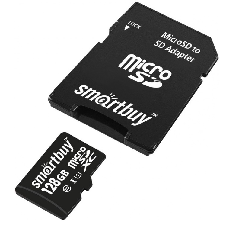 Карты памяти MicroSD - Карта памяти MicroSD SmartBuy 128GB
