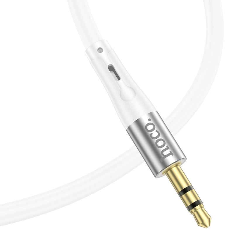 Зарядные устройства и кабели - Аудиокабель HOCO UPA22 AUX Jack 3.5 (m) - Type-C (m), 1 м