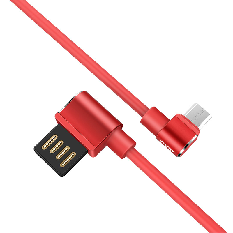 Зарядные устройства и кабели - Кабель USB HOCO U37 Long roam USB - MicroUSB 1.2 м