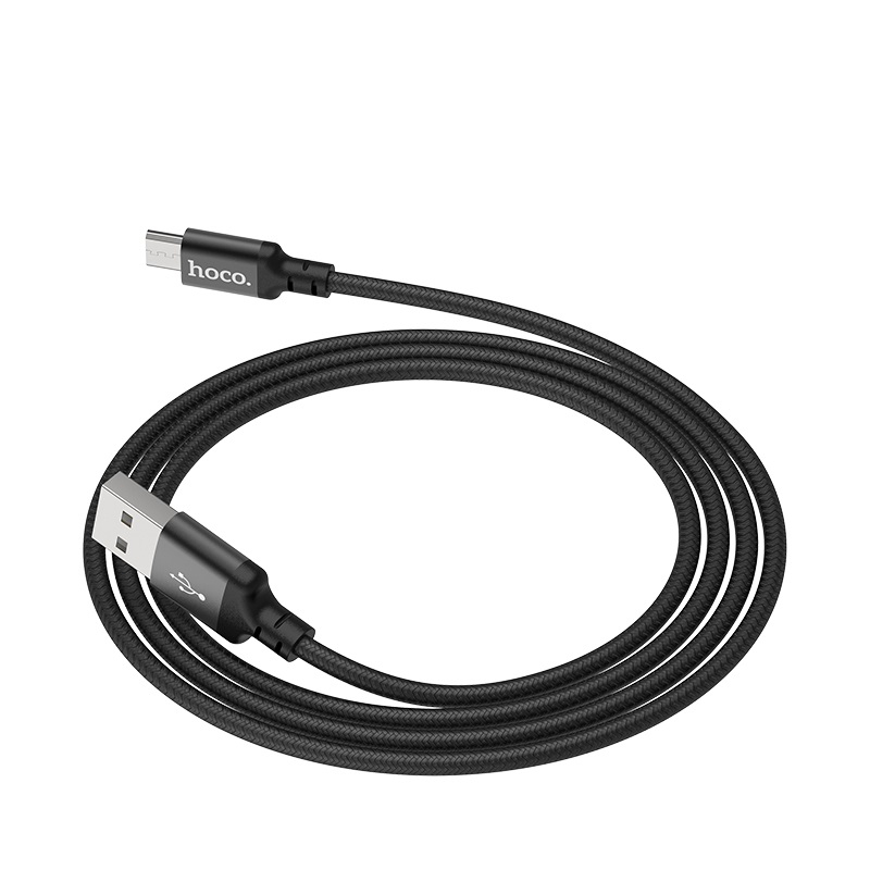 Зарядные устройства и кабели - Кабель USB HOCO X14 Times speed USB - MicroUSB 2 м, черный