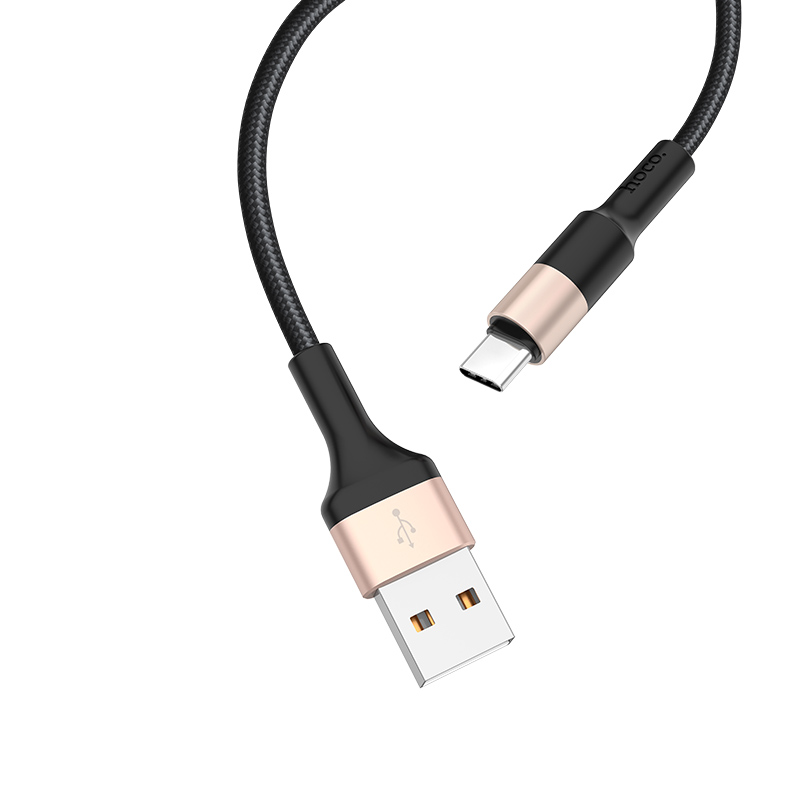 Зарядные устройства и кабели - Кабель USB HOCO X26 Xpress USB - Type-C, 2А, 1 м