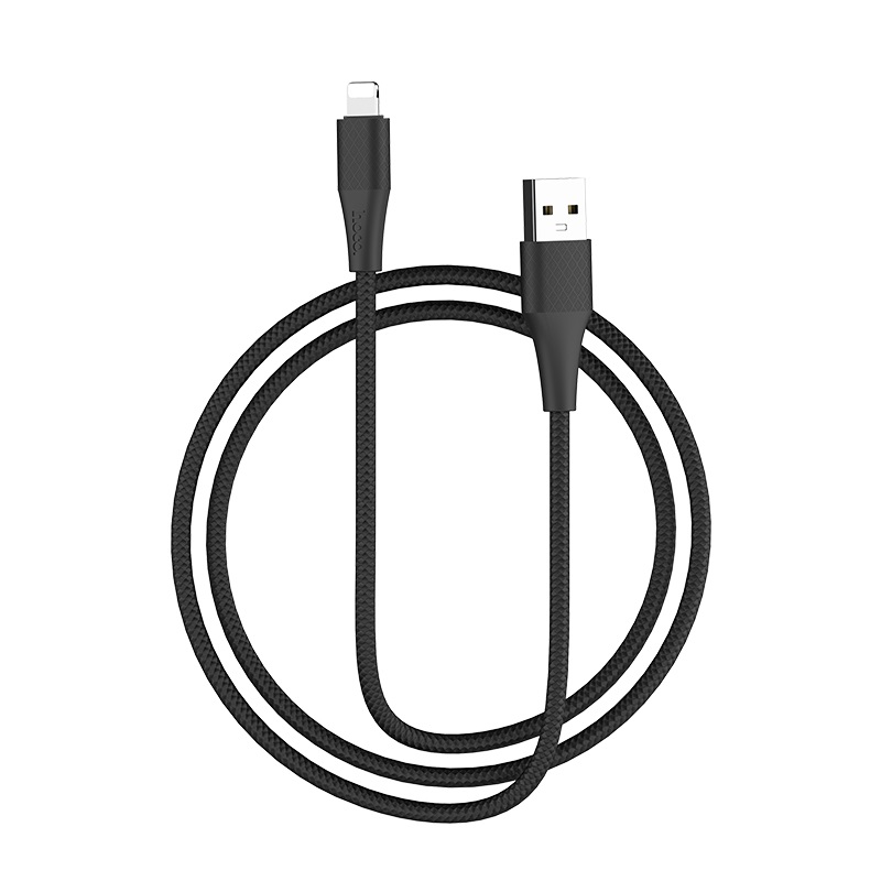 Зарядные устройства и кабели - Кабель HOCO X32 Excellent USB - Lightning, 2А, 1 м, черный