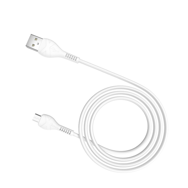 Зарядные устройства и кабели - Кабель USB HOCO X37 Cool MicroUSB, 2.4А, 1 м