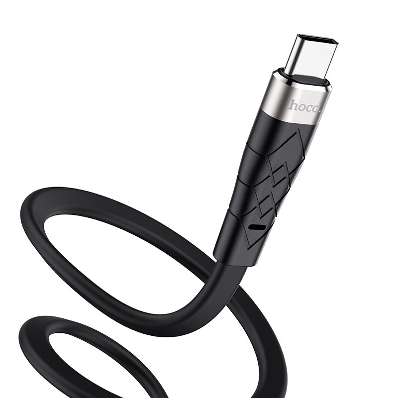 Зарядные устройства и кабели - Кабель HOCO X53 Angel USB - Type-C, 2.4А, 1 м, черный