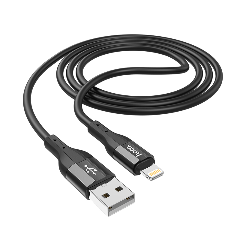 Зарядные устройства и кабели - Кабель HOCO X72 Creator USB - Lightning, 2.4А, 1 м, белый
