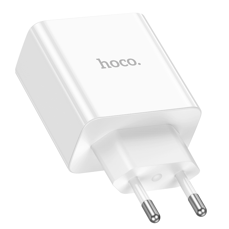 Зарядные устройства и кабели - Зарядное устройство HOCO C108A Leader 2xUSB-C, 3.0A, 35W