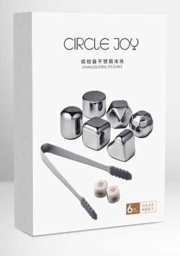 Аксессуары Xiaomi - Охлаждающие камни для виски (6 шт.) Circle Joy Ice Cubes CJ-BK02